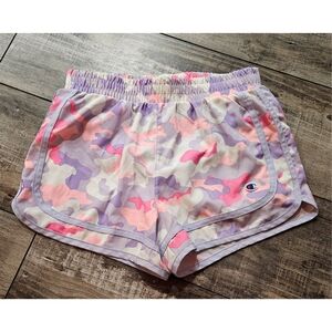 Champion Camouflage Pastel Girls Athletic Shorts Size Medium